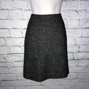 Petite Black White A. Taylor Skirt